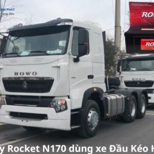 Ắc Quy Rocket N170 dùng xe đầu kéo Howo