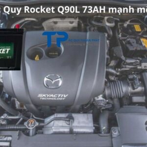 Ắc Quy Rocket Q90L 73AH mạnh mẽ vượt thời gian
