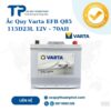 Ắc Quy Varta EFB Q85 115D23L 12V - 70AH
