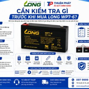 Cần kiểm tra gì trước khi mua Long WP7-6