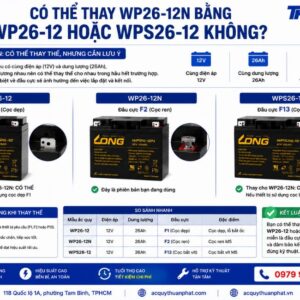 Có thể thay WP26-12N bằng WP26 hoặc WPS26-12 không