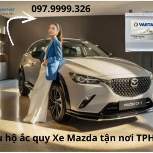Cứu hộ ắc quy xe Mazda tận nơi TPHCM