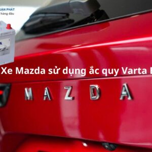 Xe Mazda sử dụng ắc quy Varta EFB Q85