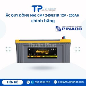 Ắc Quy Đồng Nai CMF 245G51R 12V - 200AH chính hãng
