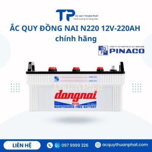 Ắc Quy Đồng nai N220 12V - 220AH chính hãng