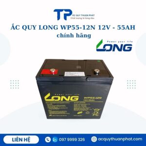 Ắc Quy Long WP55-12N 12V - 55AH chính hãng