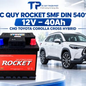 Ắc Quy Rocket SMF DIN 54018 12V - 40AH