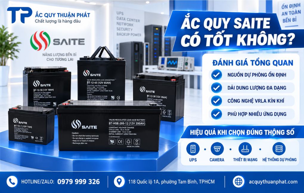 Ắc Quy Saite có tốt không