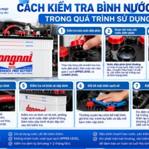 Cần kiểm bình nước N220 trong quá trình sử dụng