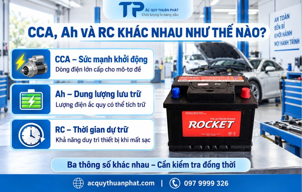 CCA AH và RC khác nhau thế nào