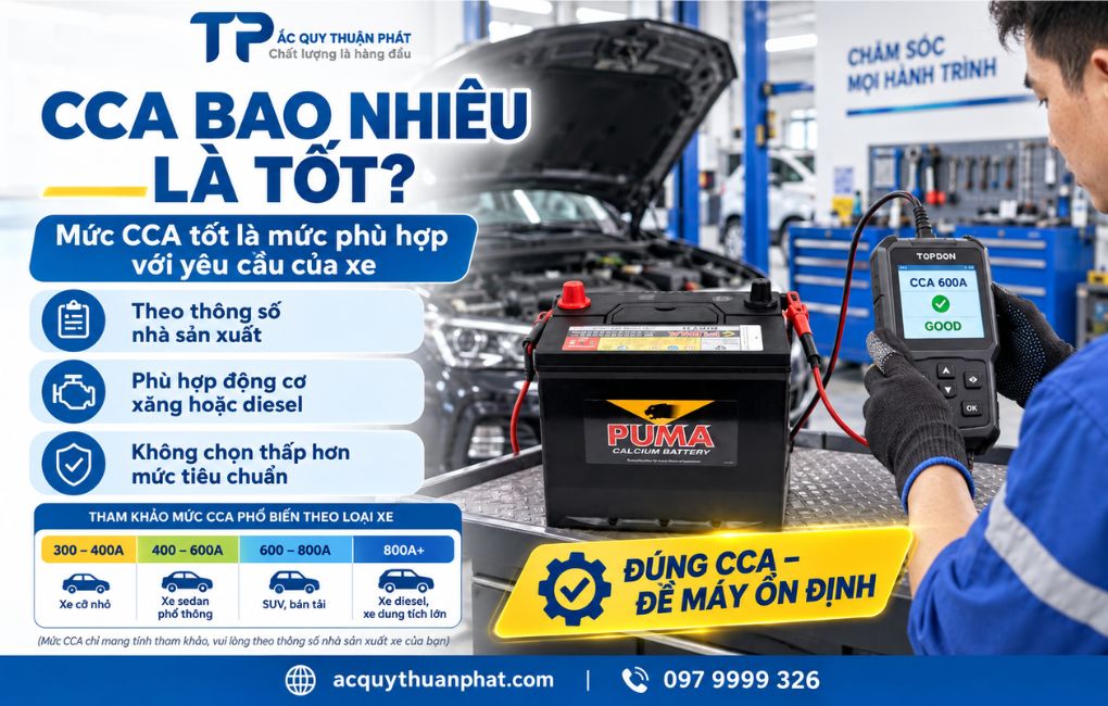 CCA bao nhiêu là tốt
