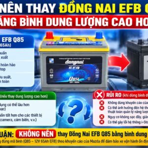 Có nên thay Đồng Nai EFB Q85 bằng bình dung lượng cao hơn