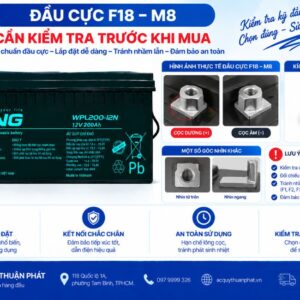 Đầu cực F18-M8 cần kiểm tra trước khi mua