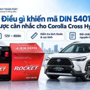 Điều gì khiến mã Din 54018 được cân nhắc co Corolla Cross hydrid