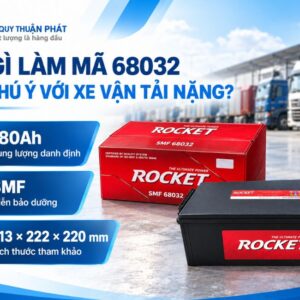 Điều gì làm 68032 đáng chú ý với xe vận tải nặng