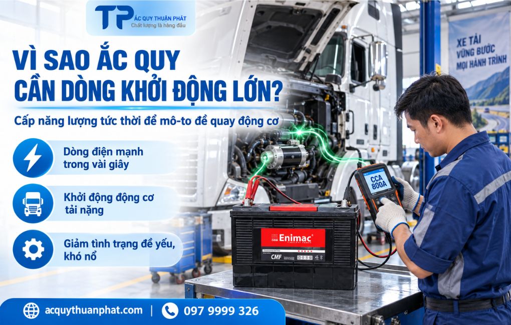 Khởi động lớn câp năng lượng tức thời