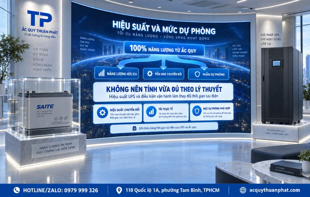 Hiệu suất và mức dự phòng