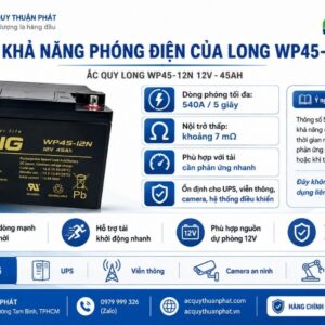 Khả năng phóng điện của Long WP45-12N