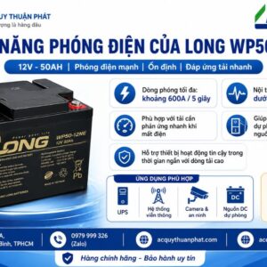 Khả năng phóng điện của Long WP50-12NE
