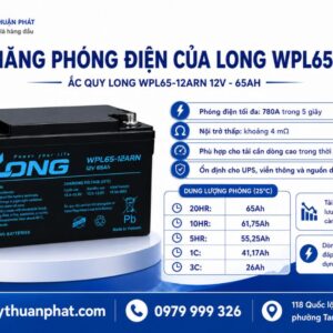 Khả năng phóng điện của Long WPL65-12ARN