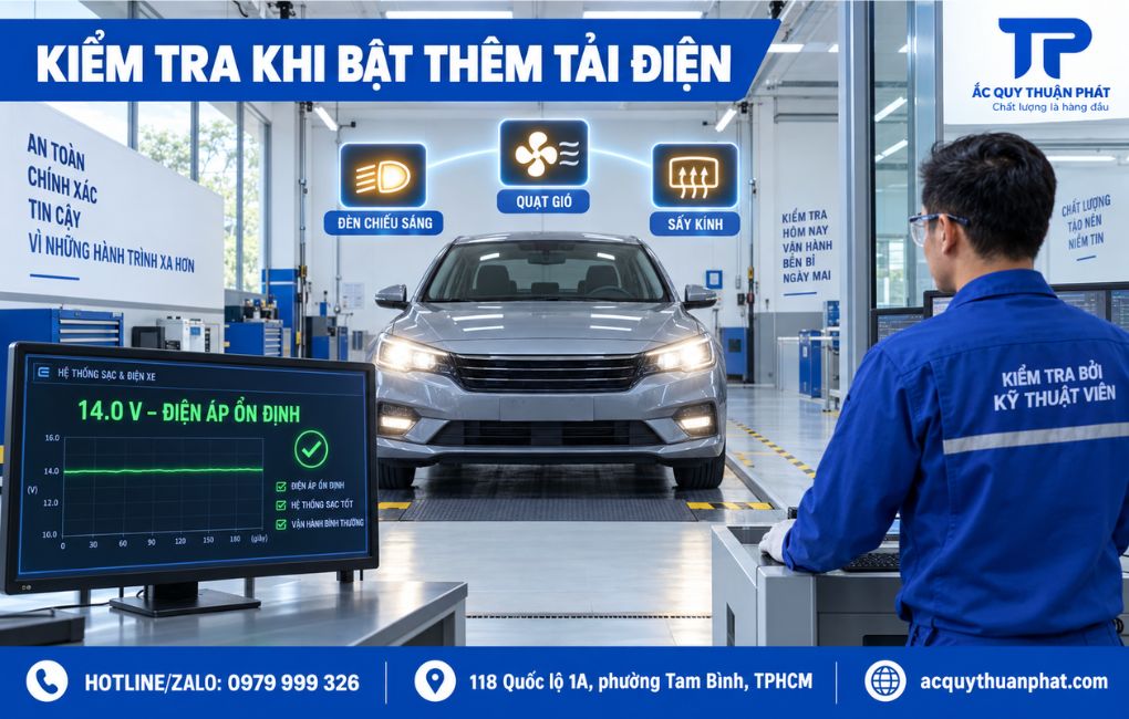 Kiểm tra bật thêm tải điện