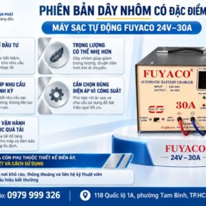 Máy sạc dây nhôm có gì đặc biệt