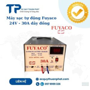 Máy sạc tự động 24V - 30A dây đồng