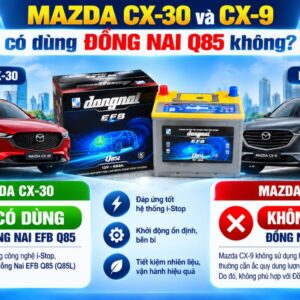 Mazda CX30 CX9 có dùng Đồng Nai Q85 không