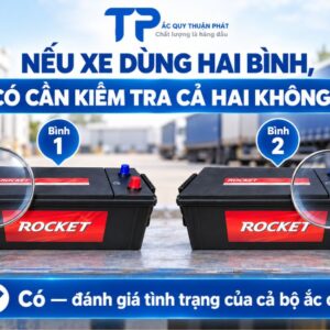 Nếu xe dùng hai bình có cần kiểm tra cả hai không