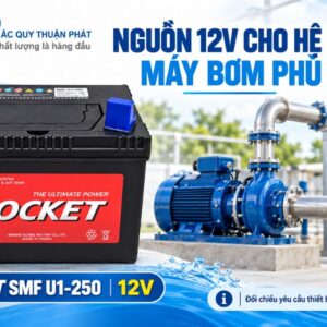Nguồn 12V cho hệ thống máy bơm phù hợp
