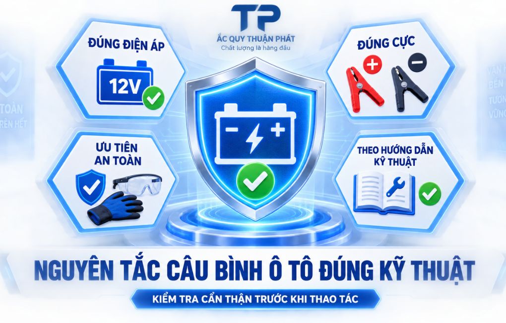 Nguyên tắc câu bình ô tô đúng kỹ thuật