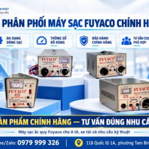 Nhà phân phối máy sạc Fuyaco chính hãng