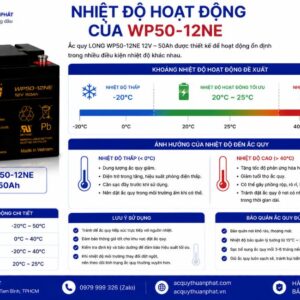 Nhiệt độ hoạt động của WP50-12NE