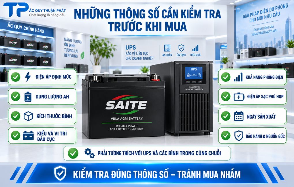 Những thông số kiểm tra trước khi mua