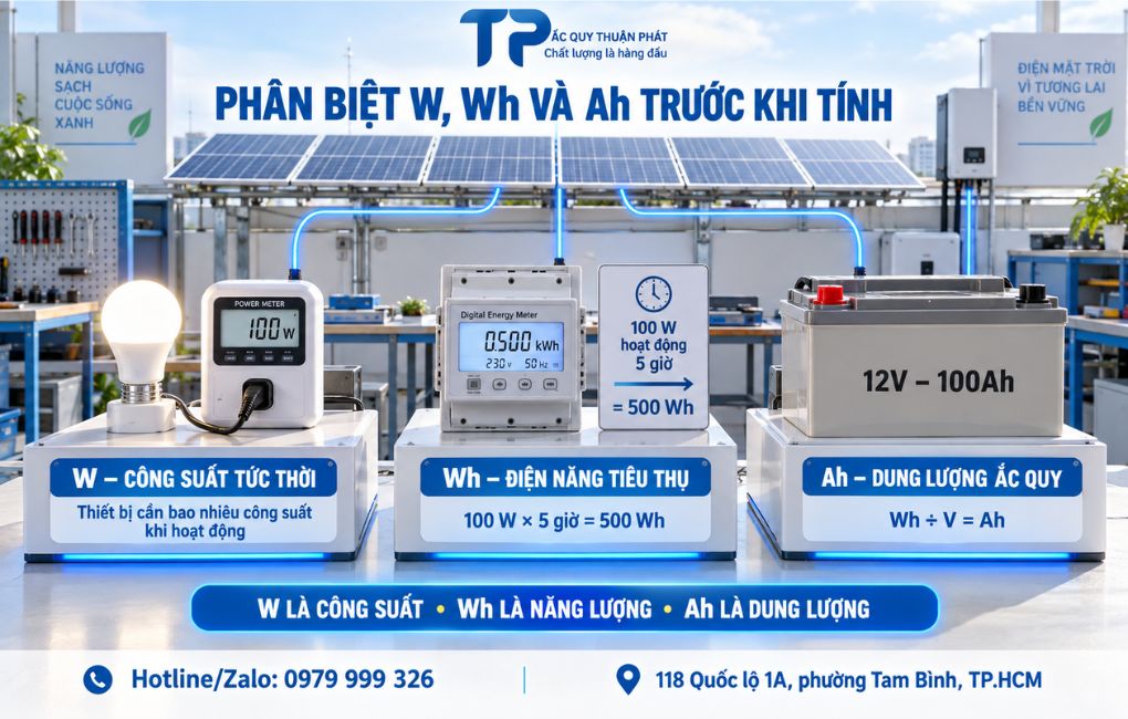 Phân biệt W WH AH trước khi tính