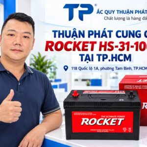 Thuận Phát cung cấp ắc quy Rocket HS-31-1000S tại TPHCM