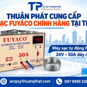Thuận Phát cung cấp máy sạc Fuyaco chính hãng