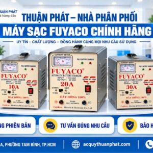 Thuận Phát nhà phân phối máy sạc Fuyaco chính hãng