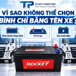 Vì sao không thể chọn bình xe chỉ bằng tên xe