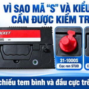 Vì sao mã S và kiểu cọc cần được kiểm tra