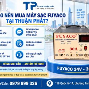 Vì sao nên mua máy sạc Fuyaco tại Thuận Phát