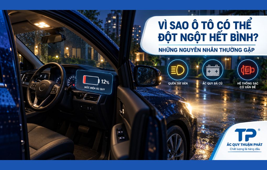 Vì sao ô tô có thể đột ngột hết bình