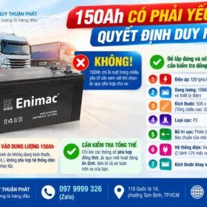 150AH có phải yếu tố quyết định duy nhất