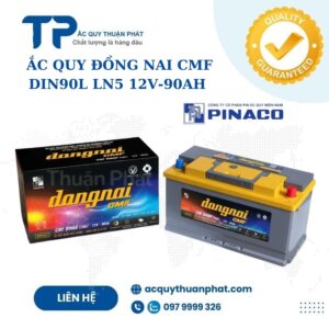 Ắc Quy Đồng Nai CMF DIN90L LN5 12V - 90AH