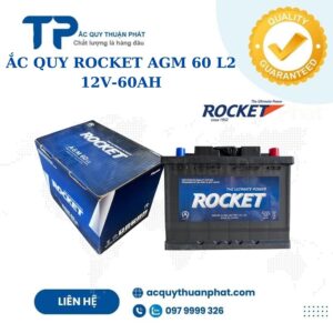 Ắc Quy Rocket AGM 60 L2 12V-60AH