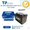 Ắc Quy Rocket AGM 70 L3 12V-70AH