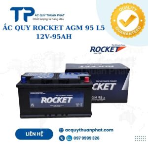 Ắc Quy Rocket AGM 95 L5 12V-95AH