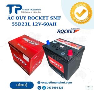 Ắc Quy Rocket SMF 55D23L 12V-60AH