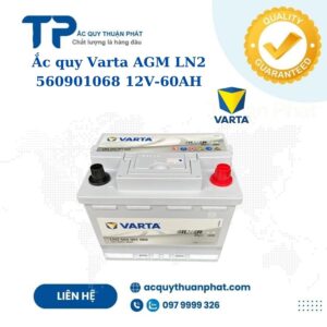 Ắc Quy Varta AGM LN2 560901068 12V-60AH