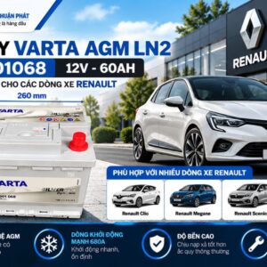 Ắc Quy Varta AGM LN2 560901068